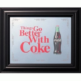 /コカ・コーラ　　PUBミラー　「Things Go Better With Coke」